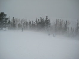 2008 02-Park City Ski Trip Blowing Snow